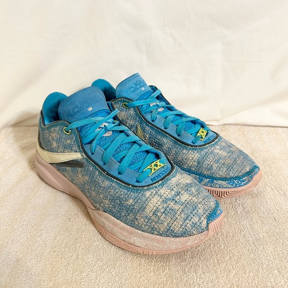 Nike Lebron 20 All-Star blue pink size 10.5 MEN’S BASKETBALL SHOES - Picture 2 of 9